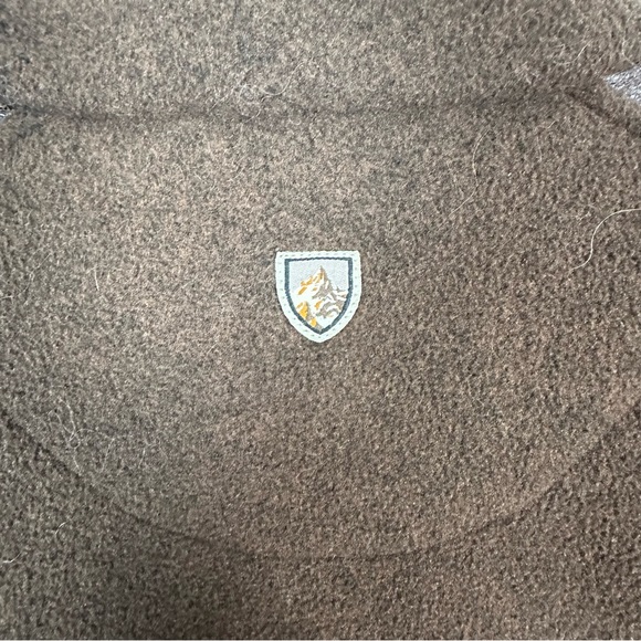 KUHL Alpenwurx Dark Brown Fleece Full Zip Jacket Men’s Size Medium - Picture 8 of 10